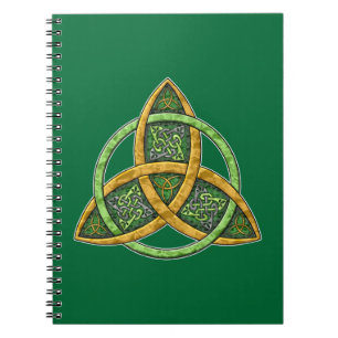 Celtic Trinityfnurraanteckningsbok Anteckningsbok Med Spiral