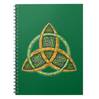 Celtic Trinityfnurraanteckningsbok Anteckningsbok Med Spiral