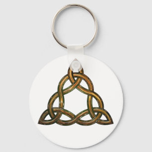 celtic triquetra nyckelring