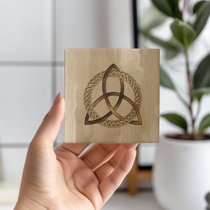 Celtic Triquetra Trinity Knot Ceramic Tile Kakelplatta