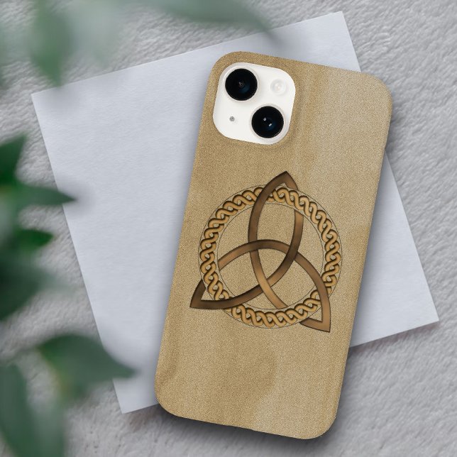 Celtic Triquetra Trinity Knot iPhone 14 Fodral (Skapare uppladdad)