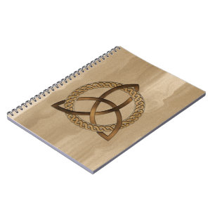 Celtic Triquetra Trinity Knot Notebook Anteckningsbok