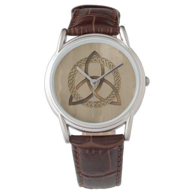 Celtic Triquetra Trinity Knot Watch Armbandsur (Framsida)