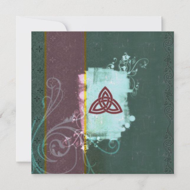 Celtic Triskel Inbjudningar (Framsida)