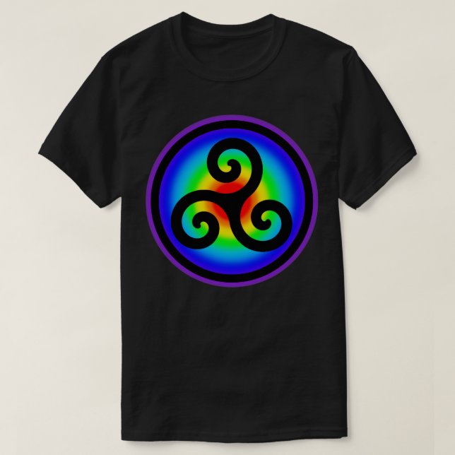 Celtic Triskele 1 T Shirt (Design framsida)