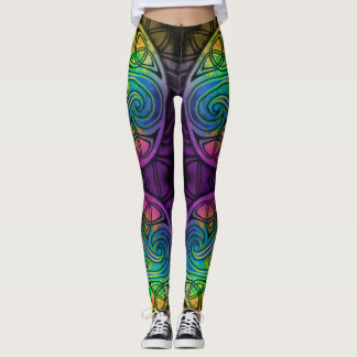 Celtic Triskele bunte Leggings