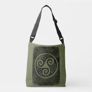 Celtic Triskele eller Triskelion Axelväska
