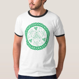 Celtic Triskele Hares T Shirt
