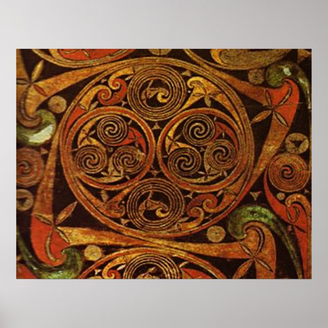 Celtic Triskele Poster (Framsidan)