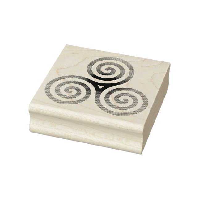 Celtic Triskele Stämpel (Stämpel)