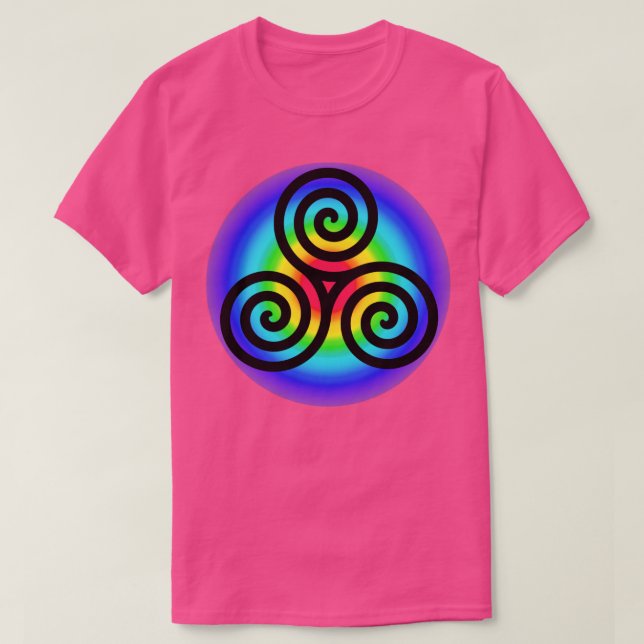 Celtic Triskele T Shirt (Design framsida)