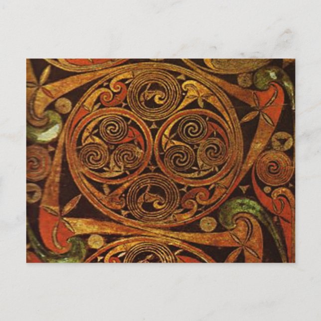 Celtic Triskele Vykort (Framsida)