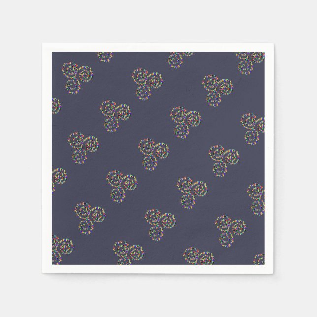 Celtic Triskelion Strength Pappersservett (Framsidan)