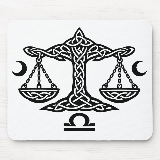 Celtic Vågens Vågskål av BurnsInHell Musmatta (Framsidan)