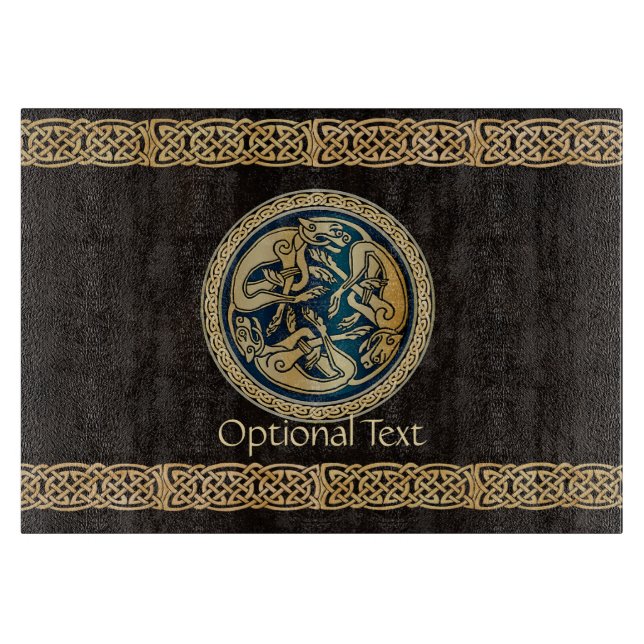 Celtic Varg Knotwork Triad (Framsidan)