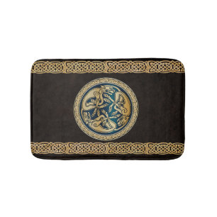 Celtic Varg Knotwork Triad Badrumsmatta