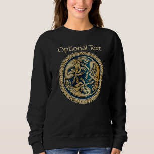 Celtic Varg Knotwork Triad T Shirt