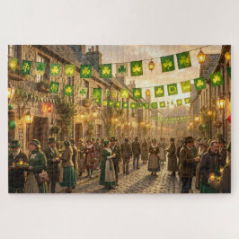Celtic Village Festival Jigsaw Puzzle Pussel