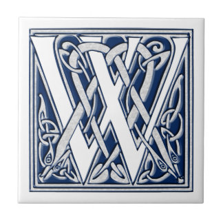Celtic W Monogram Kakelplatta