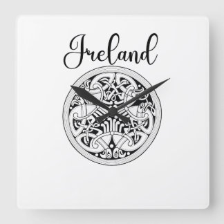 Celtic Wall Clock Fyrkantig Klocka