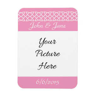Celtic Weave Hearearts in Petal Rosa Reminder Magn Magnet