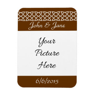 Celtic Weave Hearners in Chocolate Reminder Magnet