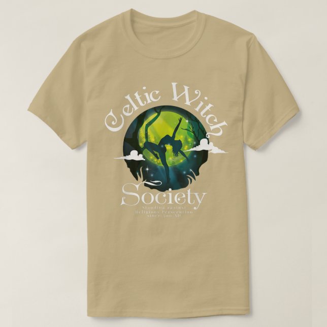 Celtic Witch Society Citat sedan 300 och 413 T Shirt (Design framsida)