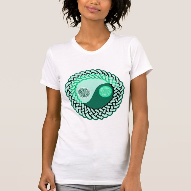 Celtic Yin Yang 3 Tröja (Framsida)