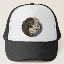 Celtic Yin Yang Vargar – Steampunk Harmoni.  Keps