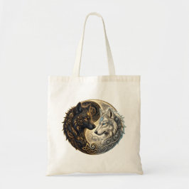 Celtic Yin Yang Vargar – Steampunk Harmoni.  Tygkasse