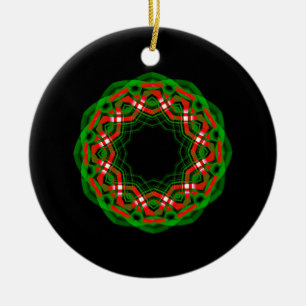 Celtic Yule Festival Julgransprydnad Keramik