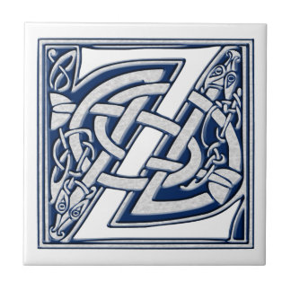 Celtic Z Monogram Kakelplatta
