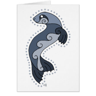 Celticen förseglar hälsningskort