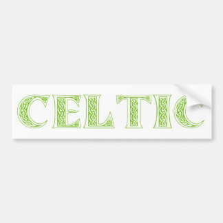 Celticgrönt Bildekal