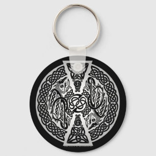CelticKnotwork drakar KeyChain Nyckelring