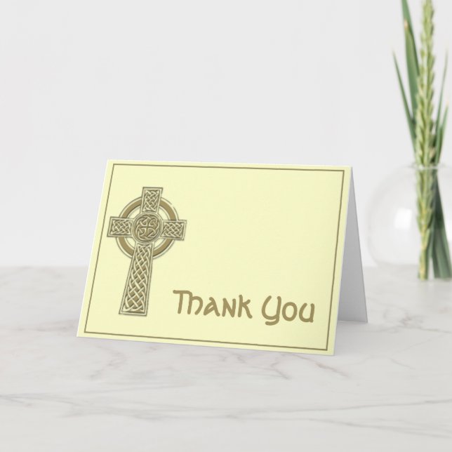 Celtickor i guld- och Mythic elfenbentack Tack Kort (Framsida)