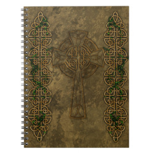 Celtickor och Celticfnurror Anteckningsbok Med Spiral