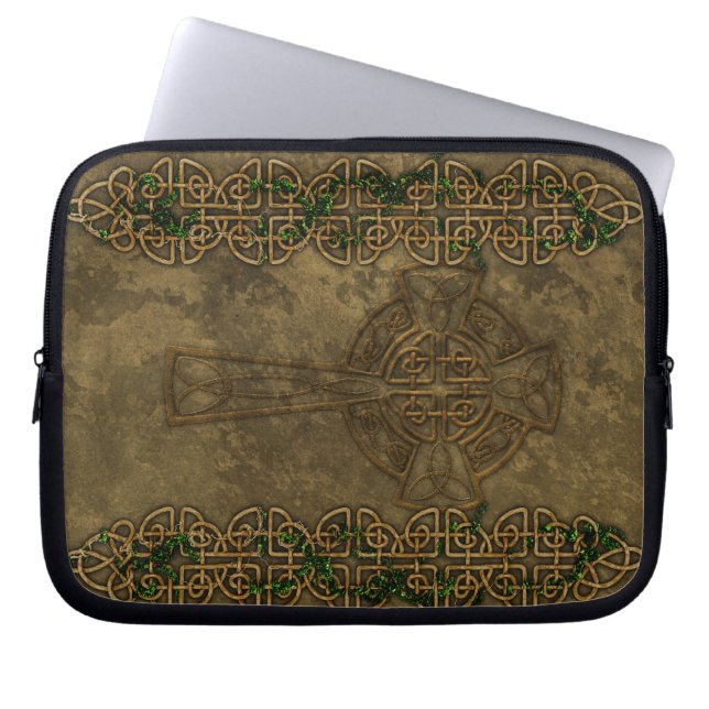 Celtickor och Celticfnurror Laptop Sleeve (Framsidan)