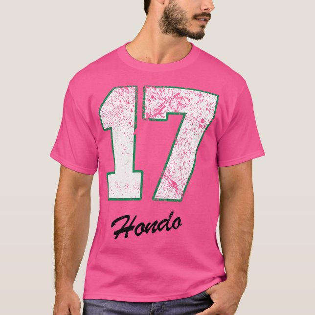 Celtics Numbers - Hondo nr 17 T Shirt (Framsida)