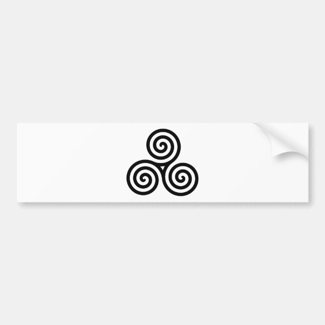 CelticTriquetra fnurra II Bildekal (Framsidan)