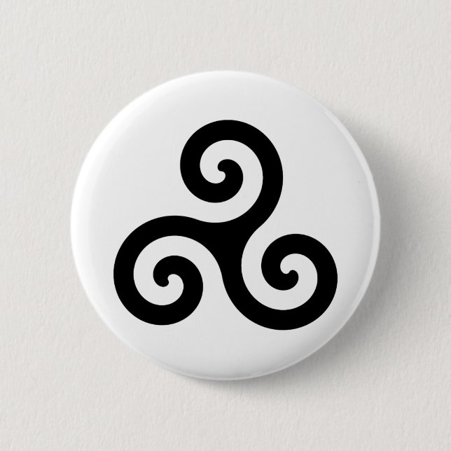 CelticTriskelion symbol Knapp (Framsida)