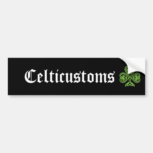 Celticustoms bildekal (Framsidan)