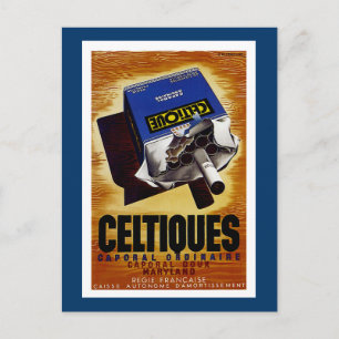 Celtiques Cigarettes Vykort