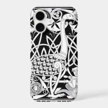 Celtisk Moa svart-vit telefonfodral
