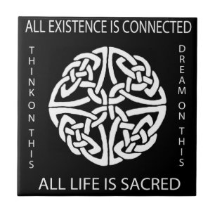 CELTISK TID/TRIVET ENITY SYMBOL ARA ARTIST KAKELPLATTA