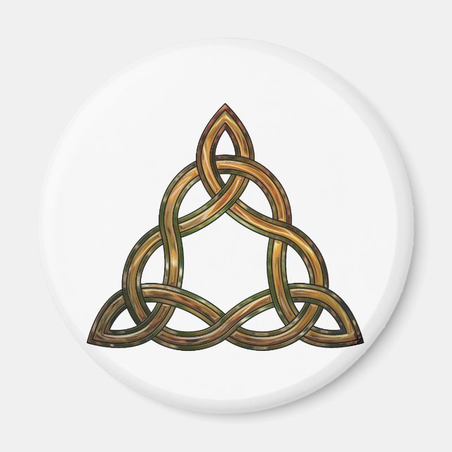celtisk triquetra magnet (Framsidan)