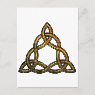 celtisk triquetra vykort
