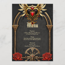 Celtiska knop och ett hjärta i den gotiska elegans