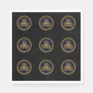 CELTISKA SVAROR CIRCLE NAPKIN PAPPERSSERVETT