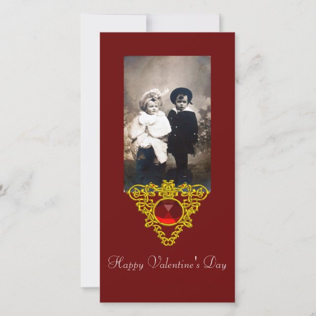 CELTISKT HJÄRTA JULKORT (Framsida)